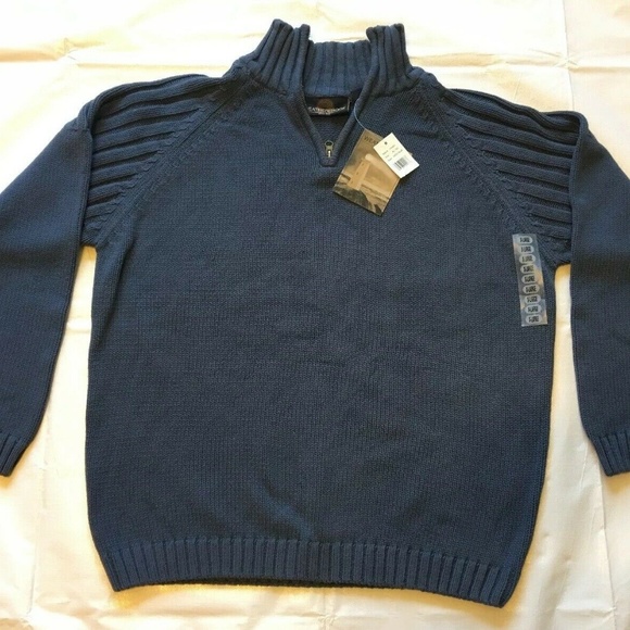 Weatherproof Other - Weatherproof Men's XL blue sweater zip up NEW